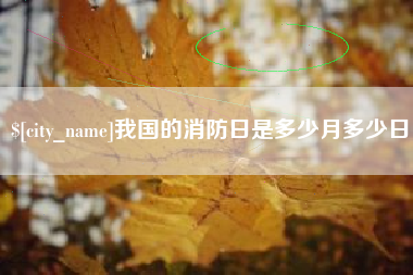 扶余我国的消防日是多少月多少日