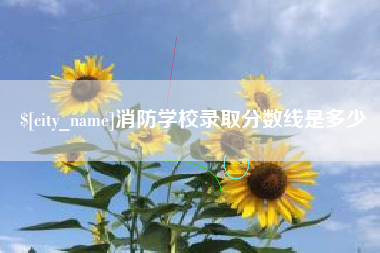 扶余消防学校录取分数线是多少