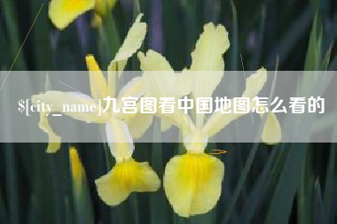 扶余九宫图看中国地图怎么看的