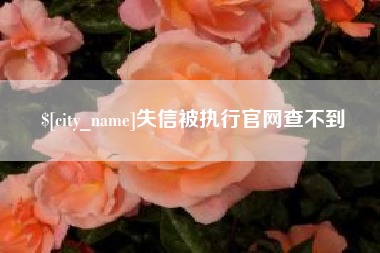 扶余失信被执行官网查不到