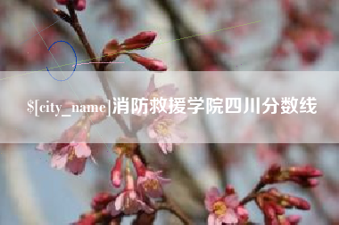 扶余消防救援学院四川分数线