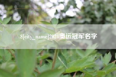 扶余2024奥运冠军名字