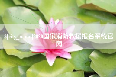 扶余2020国家消防救援报名系统官网