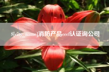 扶余消防产品cccf认证询公司