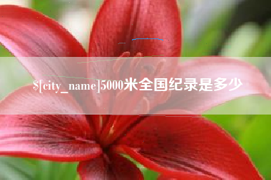 扶余5000米全国纪录是多少