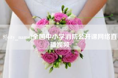 扶余全国中小学消防公开课网络直播视频