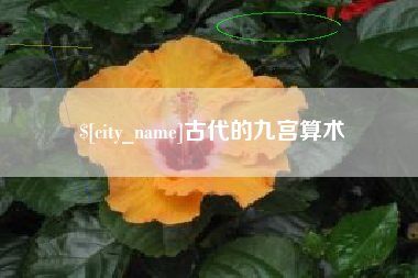 扶余古代的九宫算术