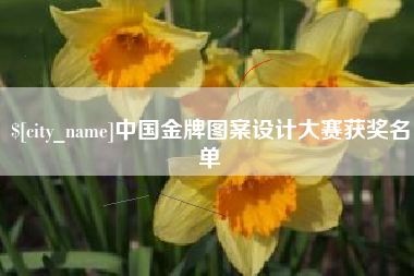 扶余中国金牌图案设计大赛获奖名单