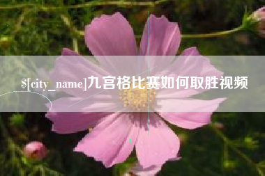 扶余九宫格比赛如何取胜视频