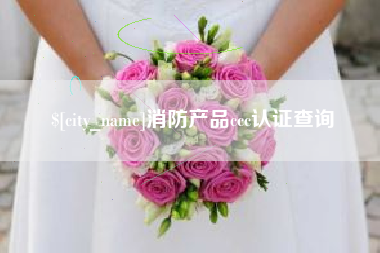 扶余消防产品ccc认证查询