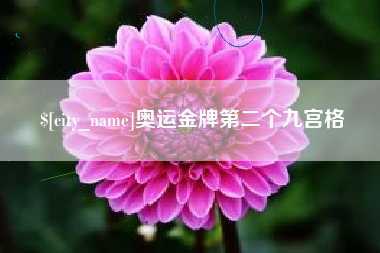 扶余奥运金牌第二个九宫格