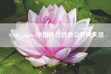 扶余中国执行信息公开网失信